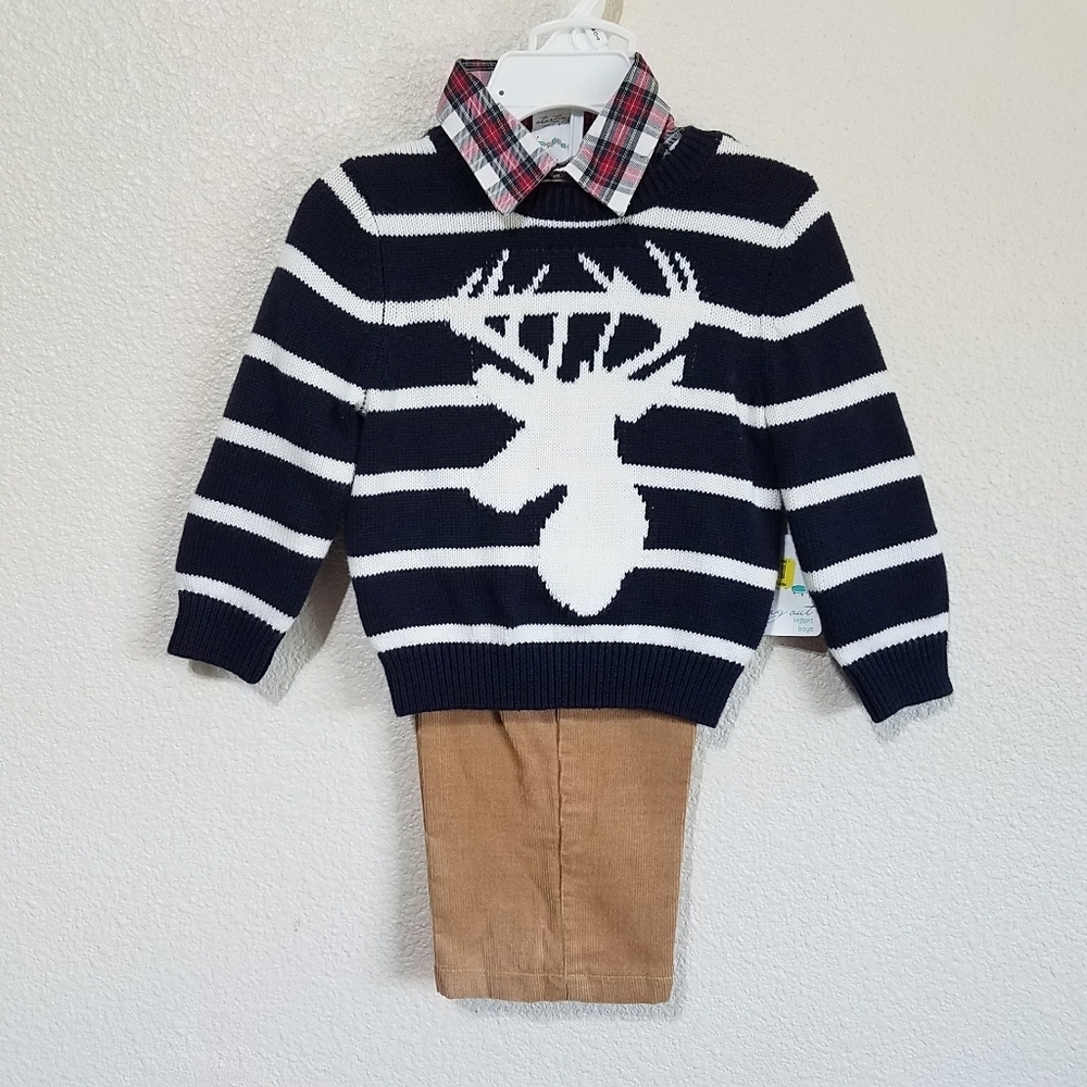 Starting Out Boy's 3 Piece Holiday Set